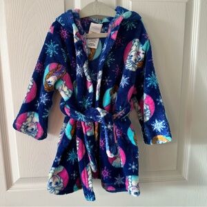 Disney Elsa and Anna Robe with Snowflake Design | Toddler Robe